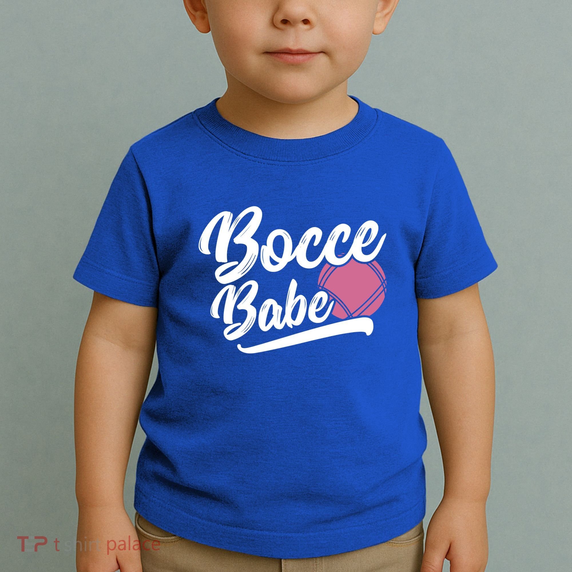 Bocce Funny Bocce Player Italian Bowling Bocce Ball Gift Toddler T-Shirt