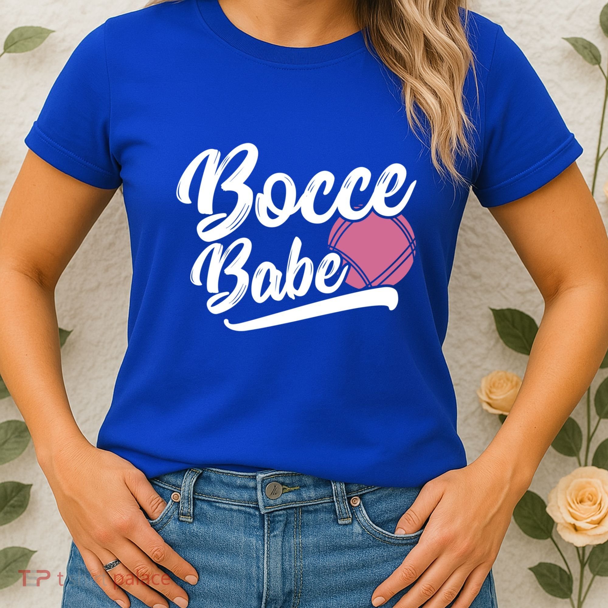 Bocce Funny Bocce Player Italian Bowling Bocce Ball Gift Women's T-Shirt