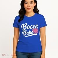 Bocce Funny Bocce Player Italian Bowling Bocce Ball Gift Women's T-Shirt thumb 4