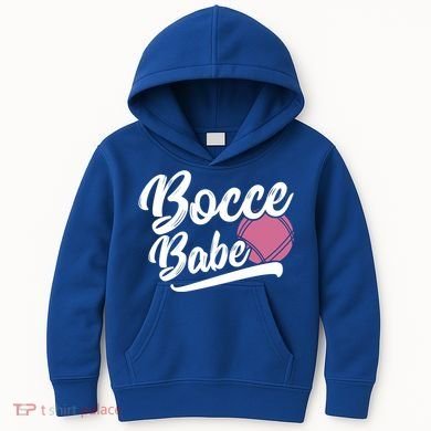 Bocce Funny Bocce Player Italian Bowling Bocce Ball Gift Kids Hoodie