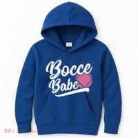 Bocce Funny Bocce Player Italian Bowling Bocce Ball Gift Kids Hoodie thumb 0