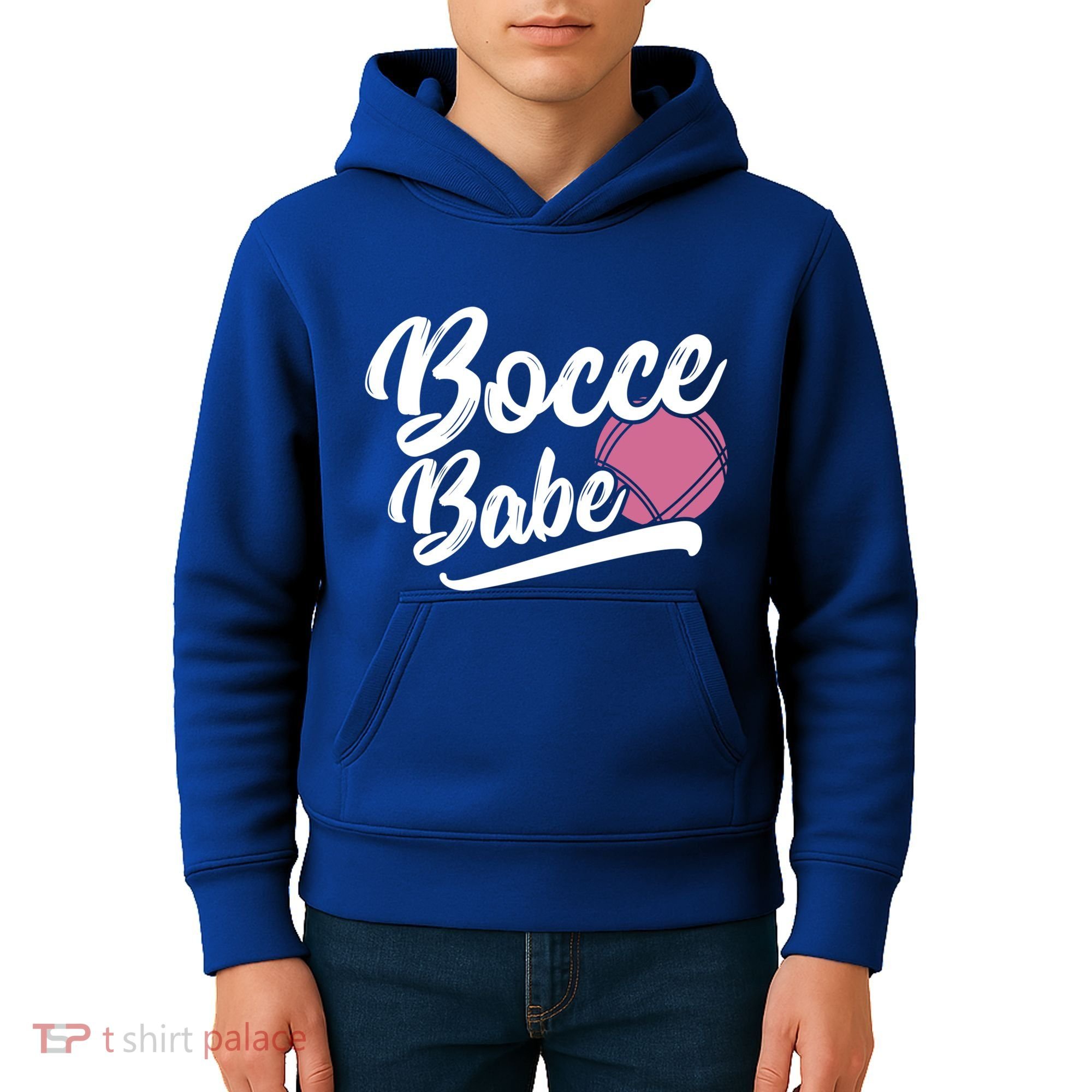 Bocce Funny Bocce Player Italian Bowling Bocce Ball Gift Kids Hoodie