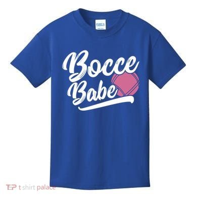 Bocce Funny Bocce Player Italian Bowling Bocce Ball Gift Kids T-Shirt
