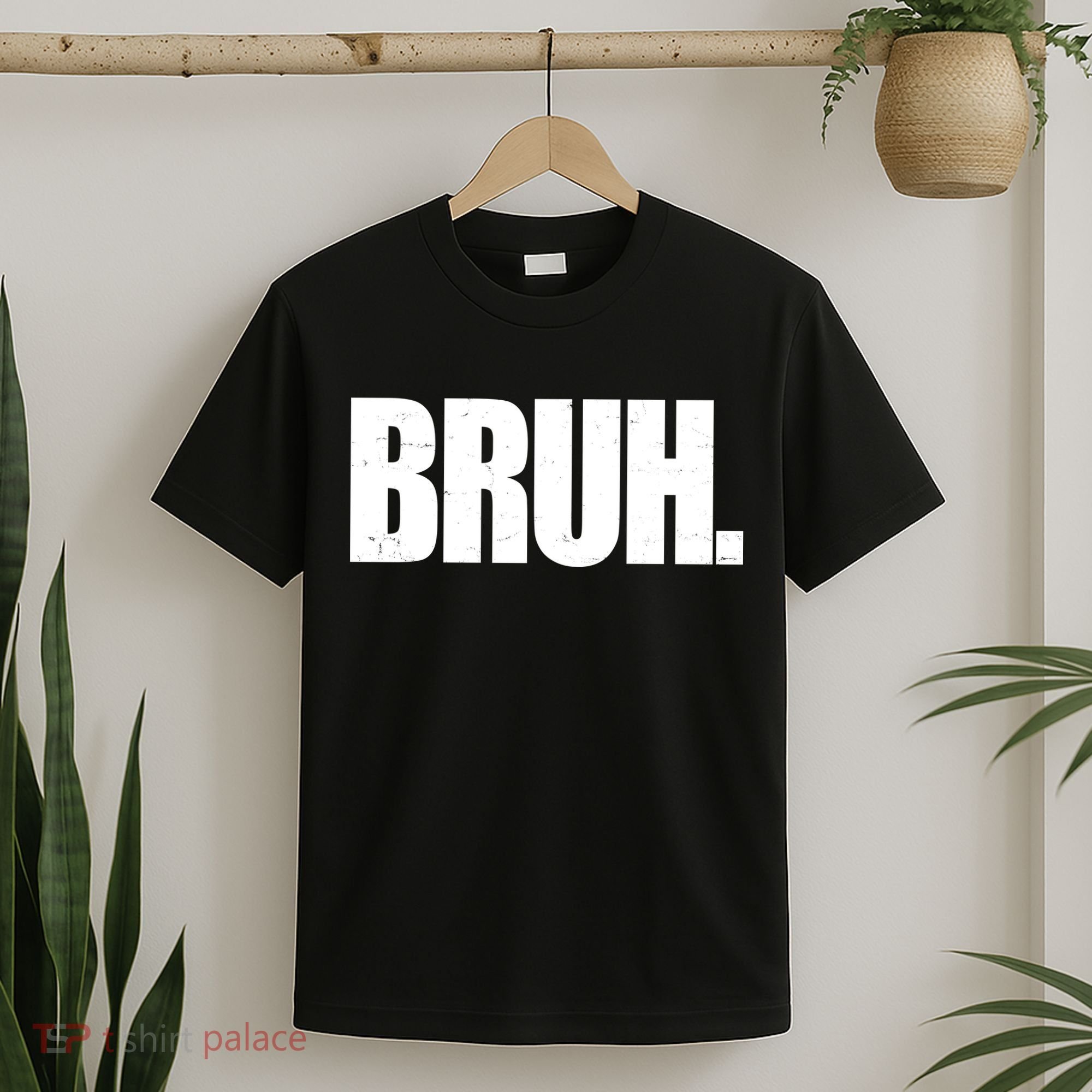 Bruh Funny Bro Saying Surfer Skaters Greeting T-Shirt