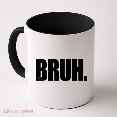 Bruh Funny Bro Saying Surfer Skaters Greeting Coffee Mug