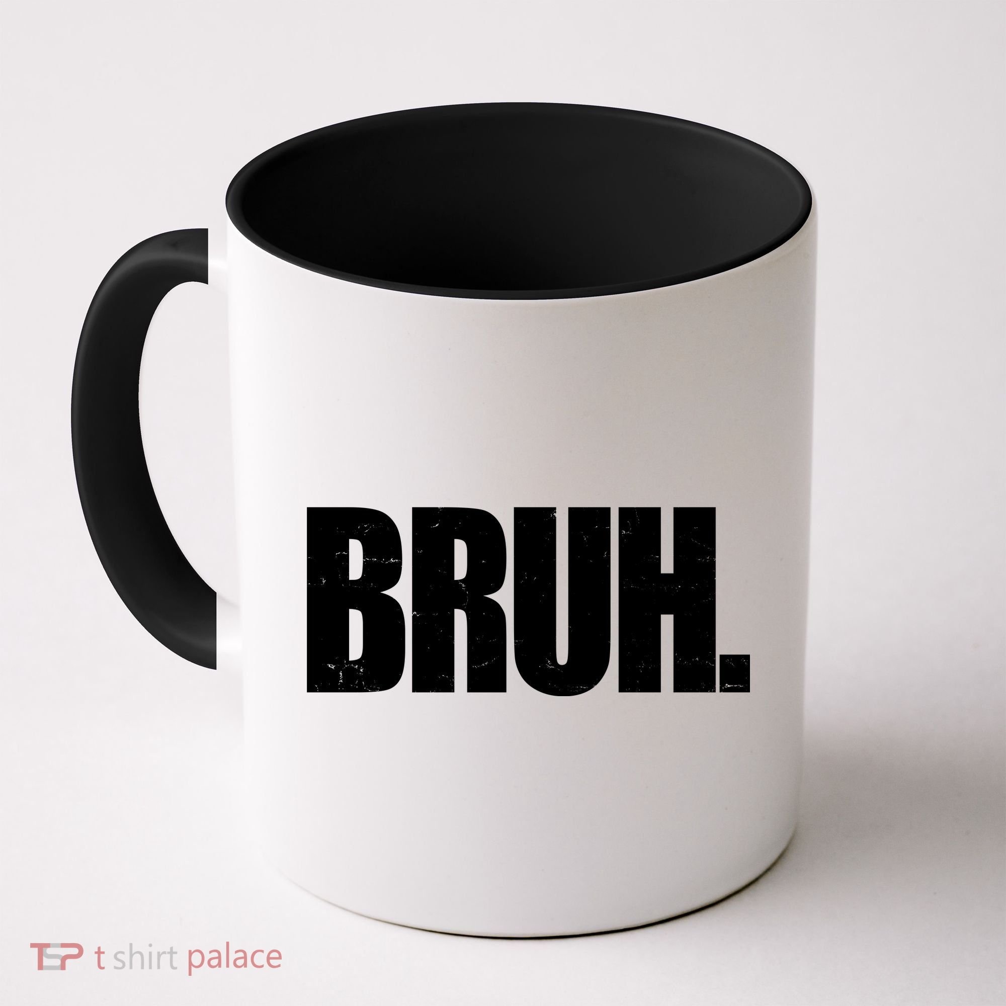 Bruh Funny Bro Saying Surfer Skaters Greeting Coffee Mug