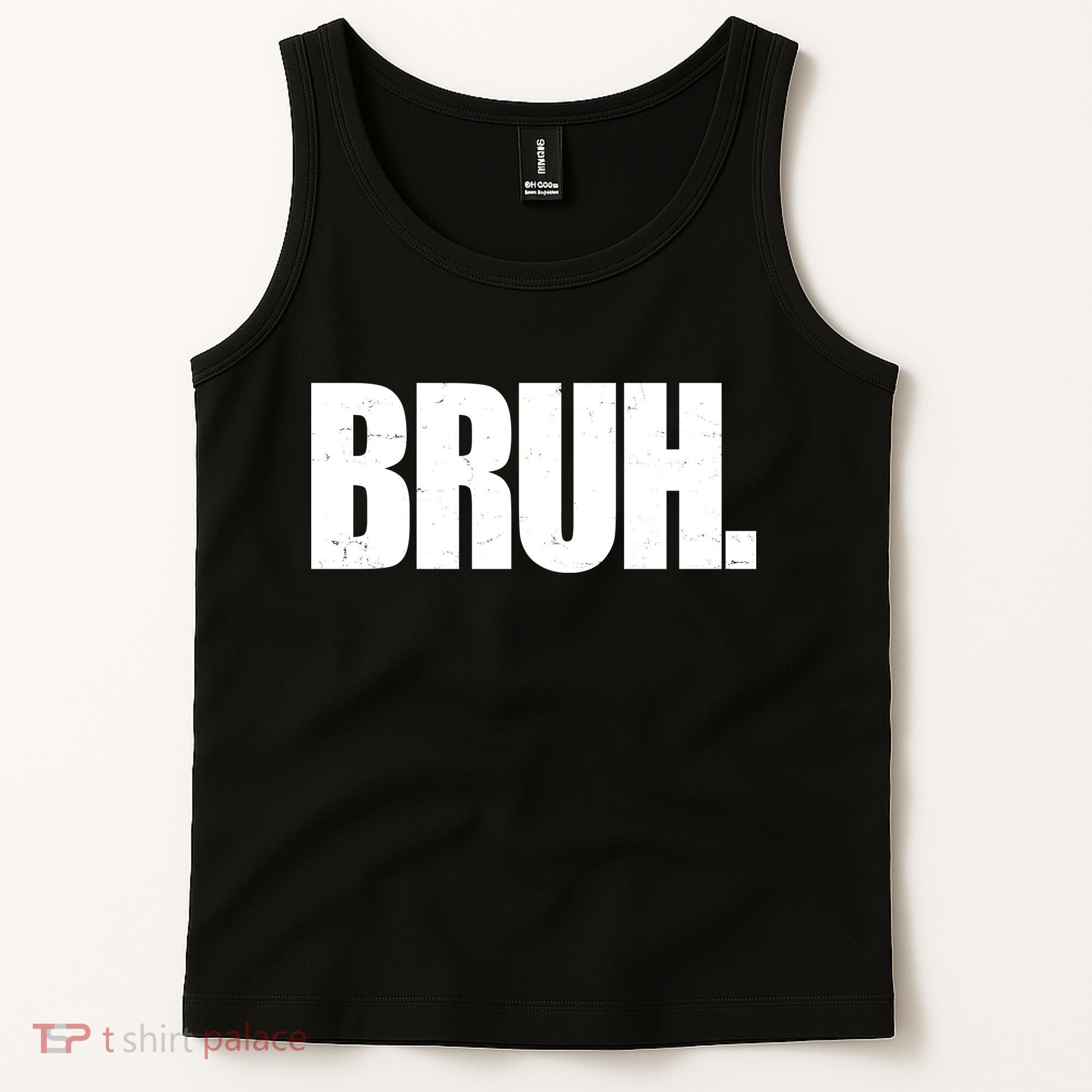 Bruh Funny Bro Saying Surfer Skaters Greeting Tank Top