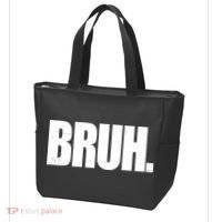 Bruh Funny Bro Saying Surfer Skaters Greeting Tote Bag thumb 3