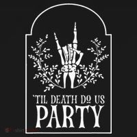 Bridesmaid Funny Bachelorette Party Til Death Do Us Party Women's Hoodie thumb 2