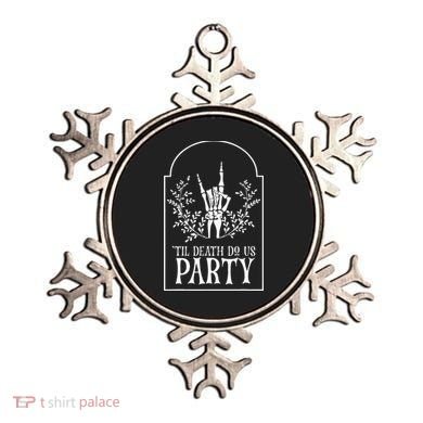 Bridesmaid Funny Bachelorette Party Til Death Do Us Party Ornament