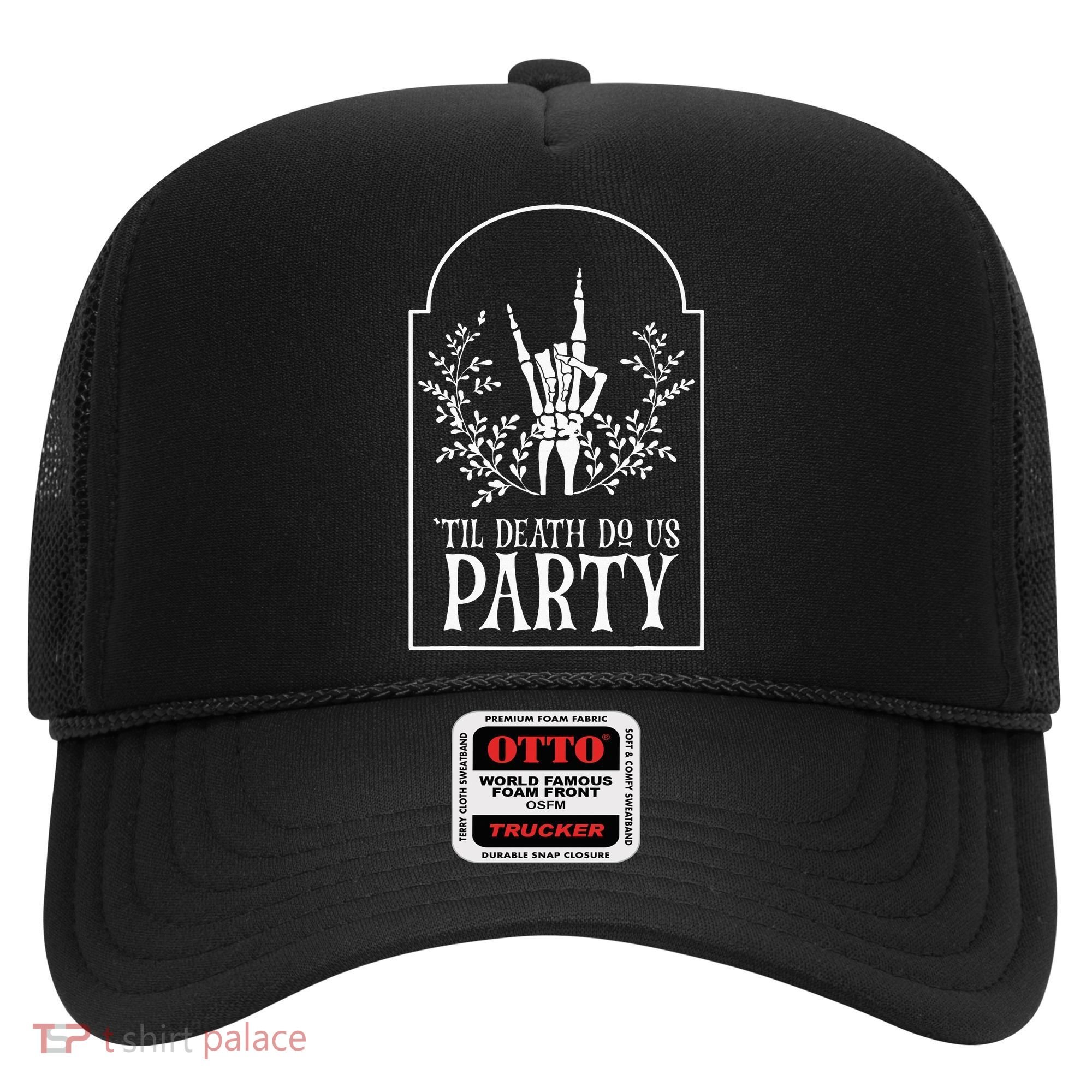 Bridesmaid Funny Bachelorette Party Til Death Do Us Party Hat