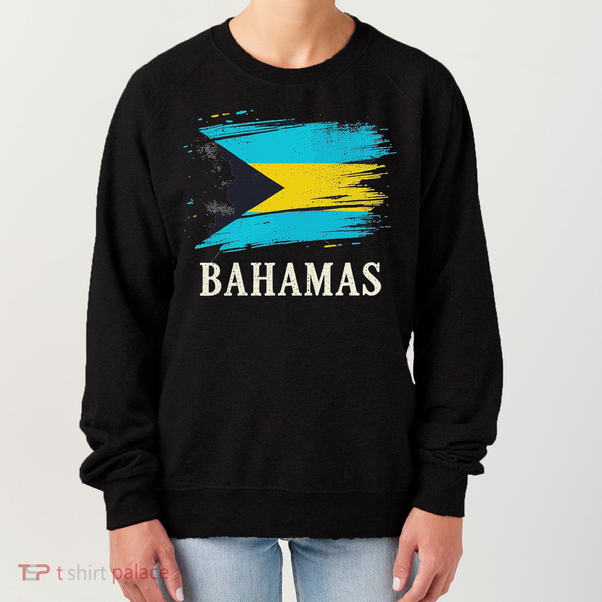 Bahamas Flag Bahamas Vacation Women's Sweatshirt