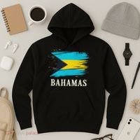 Bahamas Flag Bahamas Vacation Hoodie thumb 3