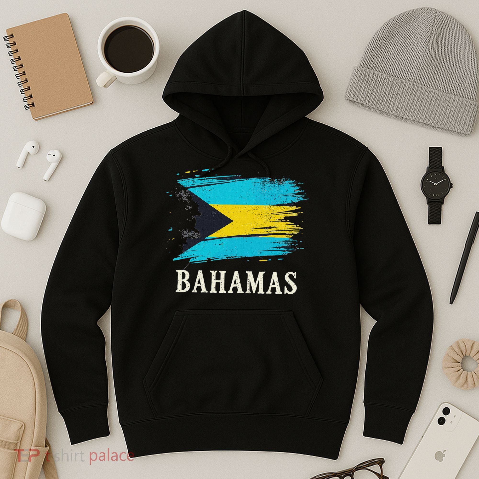 Bahamas Flag Bahamas Vacation Hoodie