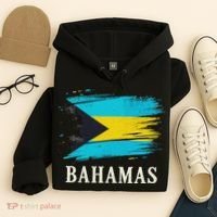 Bahamas Flag Bahamas Vacation Hoodie thumb 4