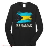 Bahamas Flag Bahamas Vacation Long Sleeve Shirt thumb 0