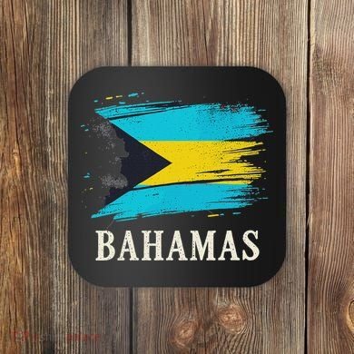 Bahamas Flag Bahamas Vacation Coaster