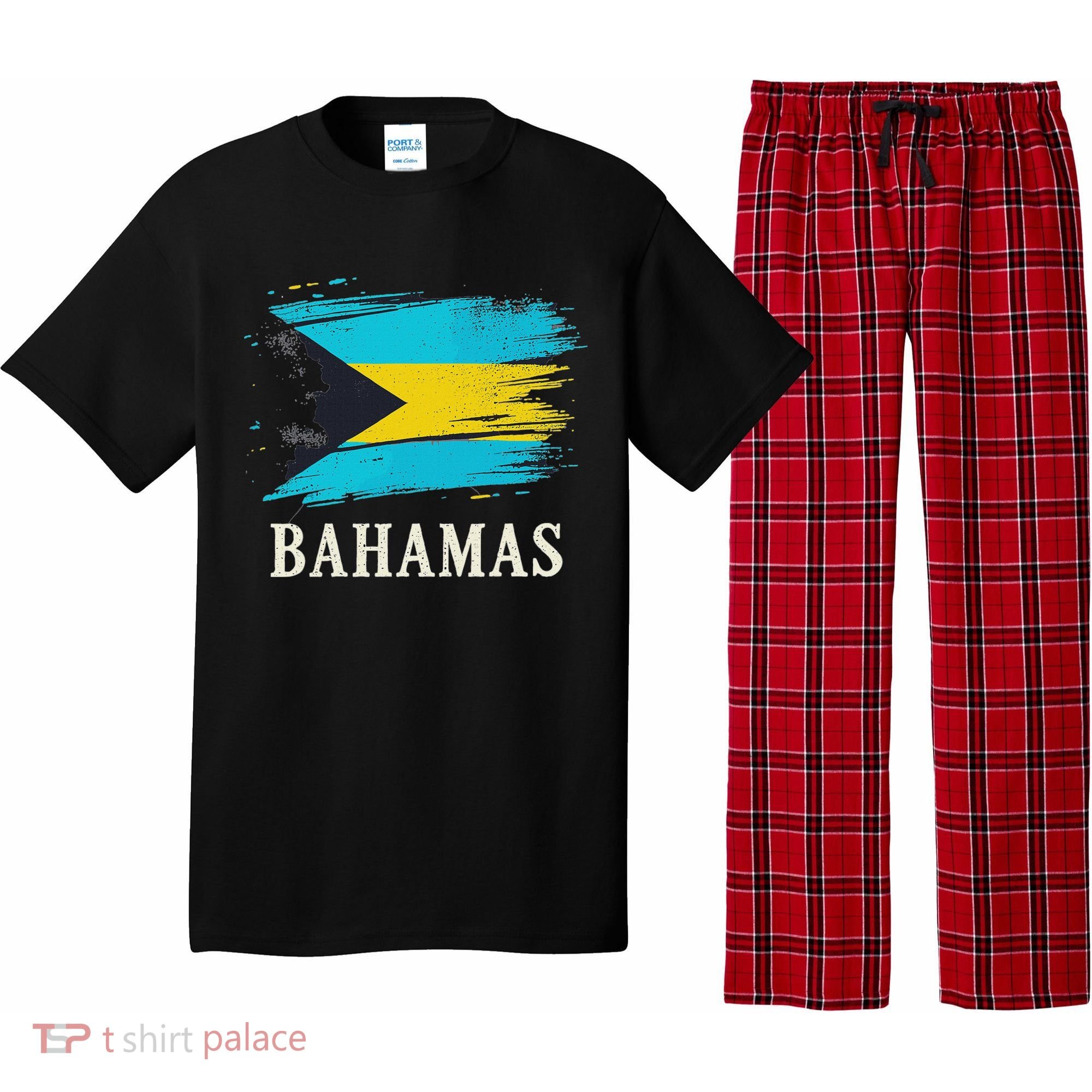 Bahamas Flag Bahamas Vacation Pajama Set