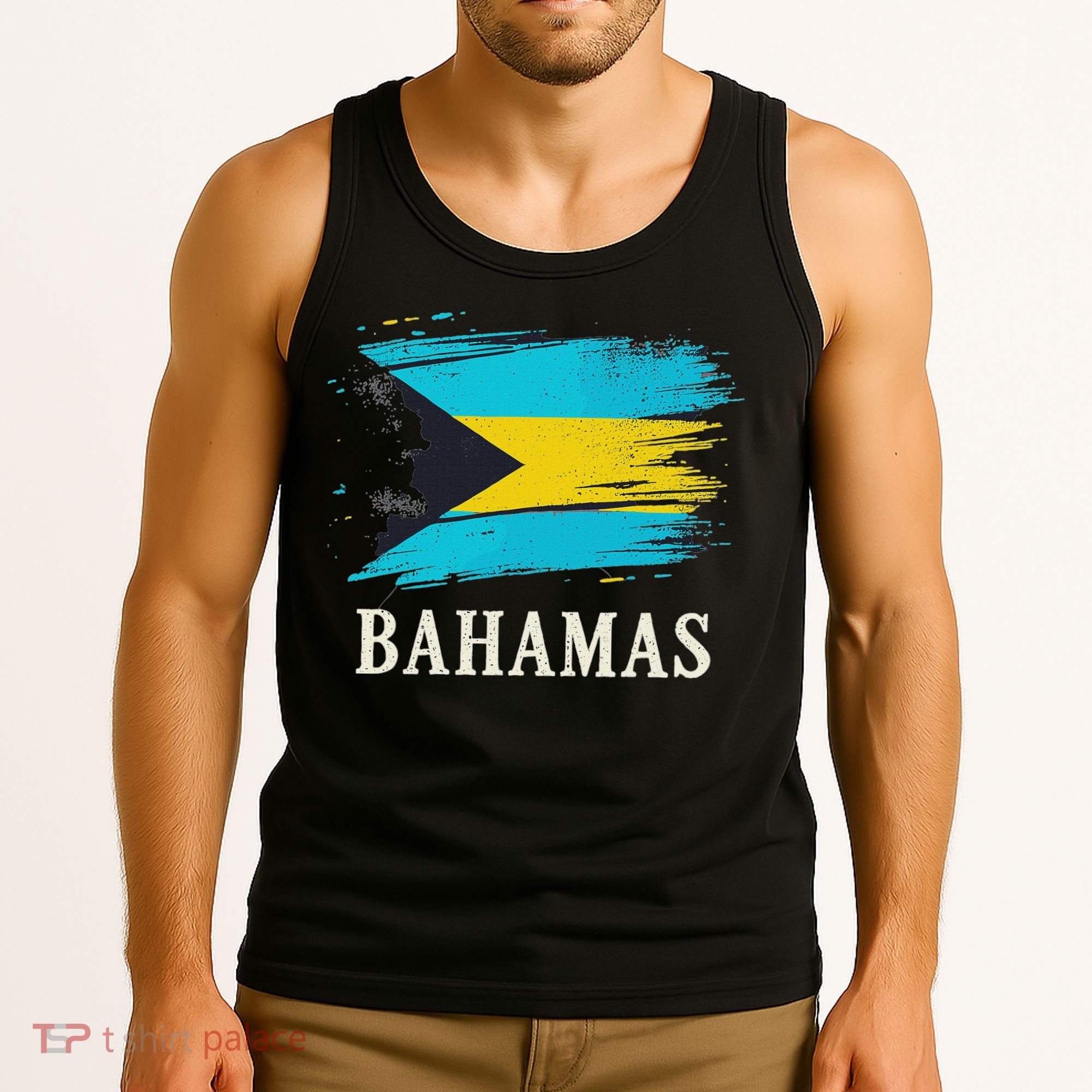 Bahamas Flag Bahamas Vacation Tank Top
