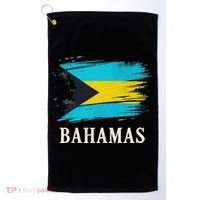 Bahamas Flag Bahamas Vacation Golf Towel thumb 0