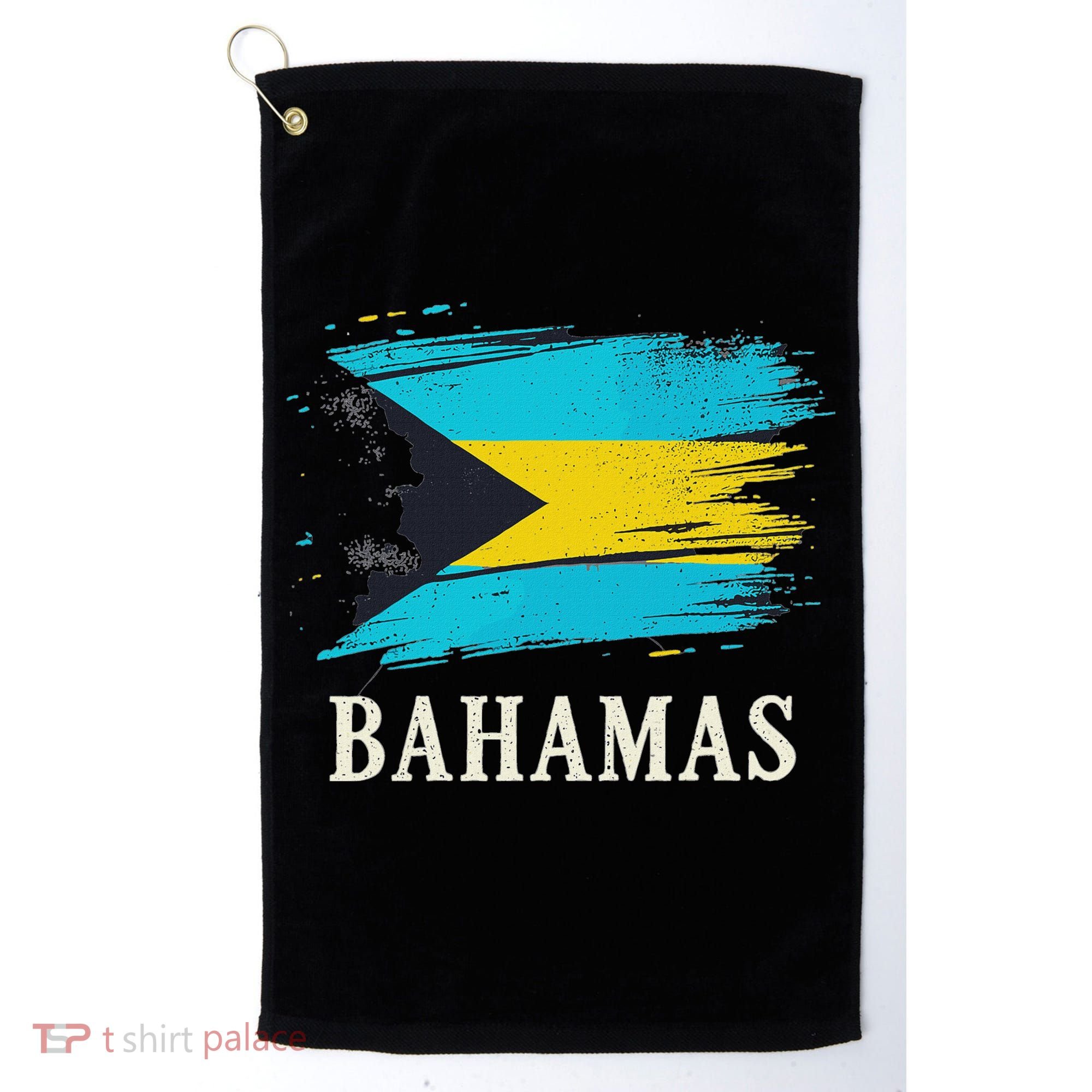 Bahamas Flag Bahamas Vacation Golf Towel