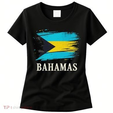 Bahamas Flag Bahamas Vacation Women's T-Shirt