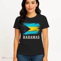 Bahamas Flag Bahamas Vacation Women's T-Shirt thumb 4