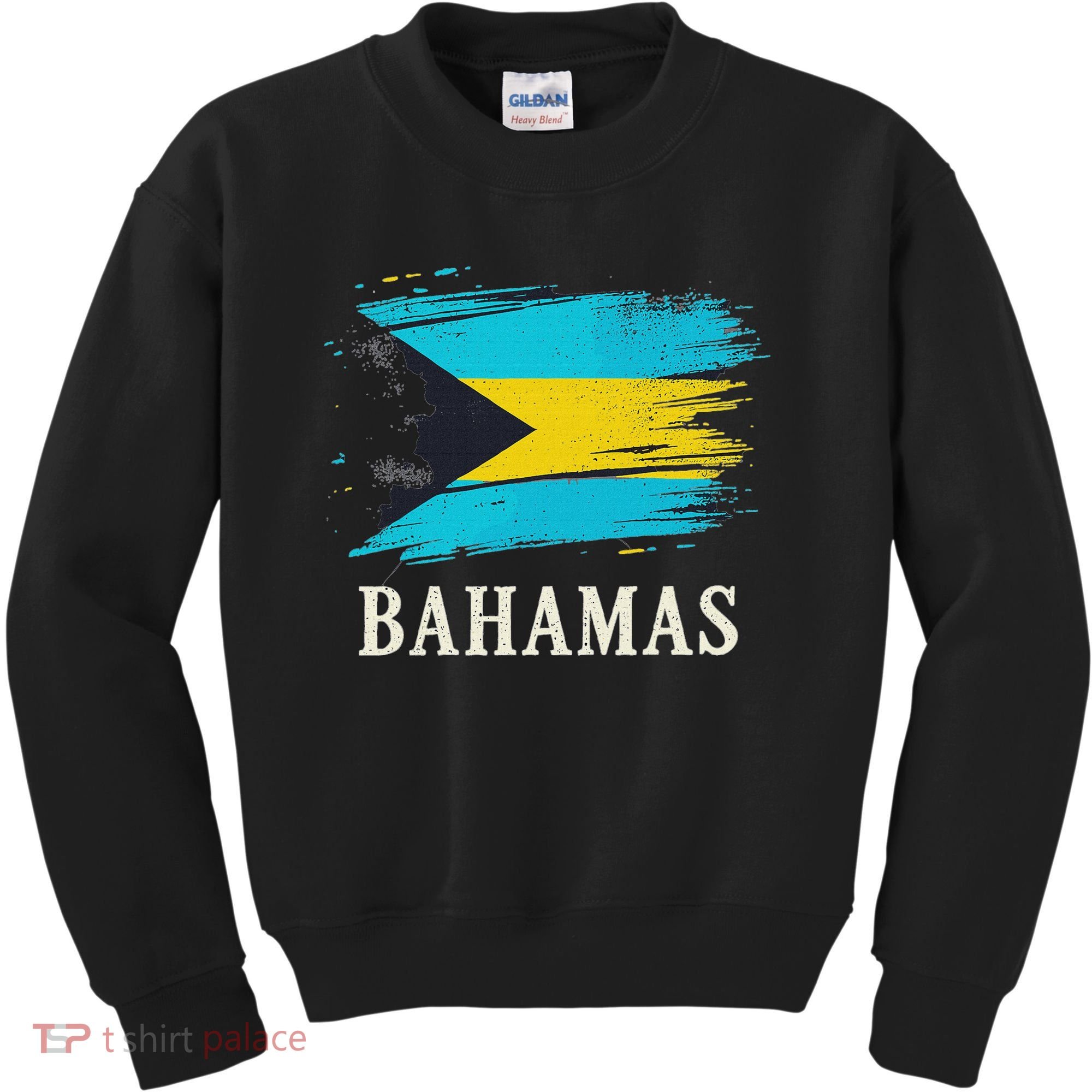 Bahamas Flag Bahamas Vacation Kids Sweatshirt