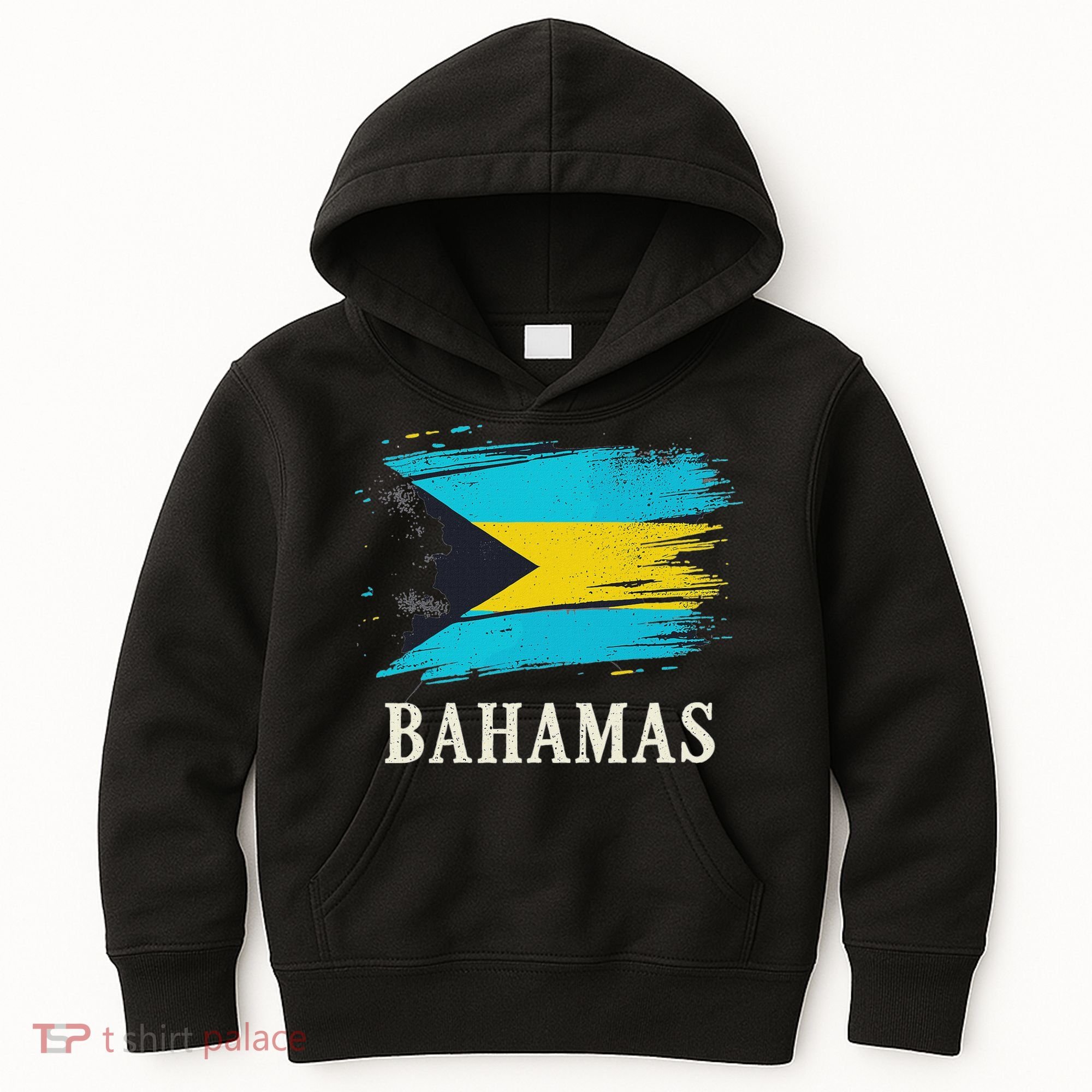 Bahamas Flag Bahamas Vacation Kids Hoodie