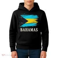 Bahamas Flag Bahamas Vacation Kids Hoodie thumb 4