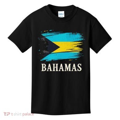 Bahamas Flag Bahamas Vacation Kids T-Shirt