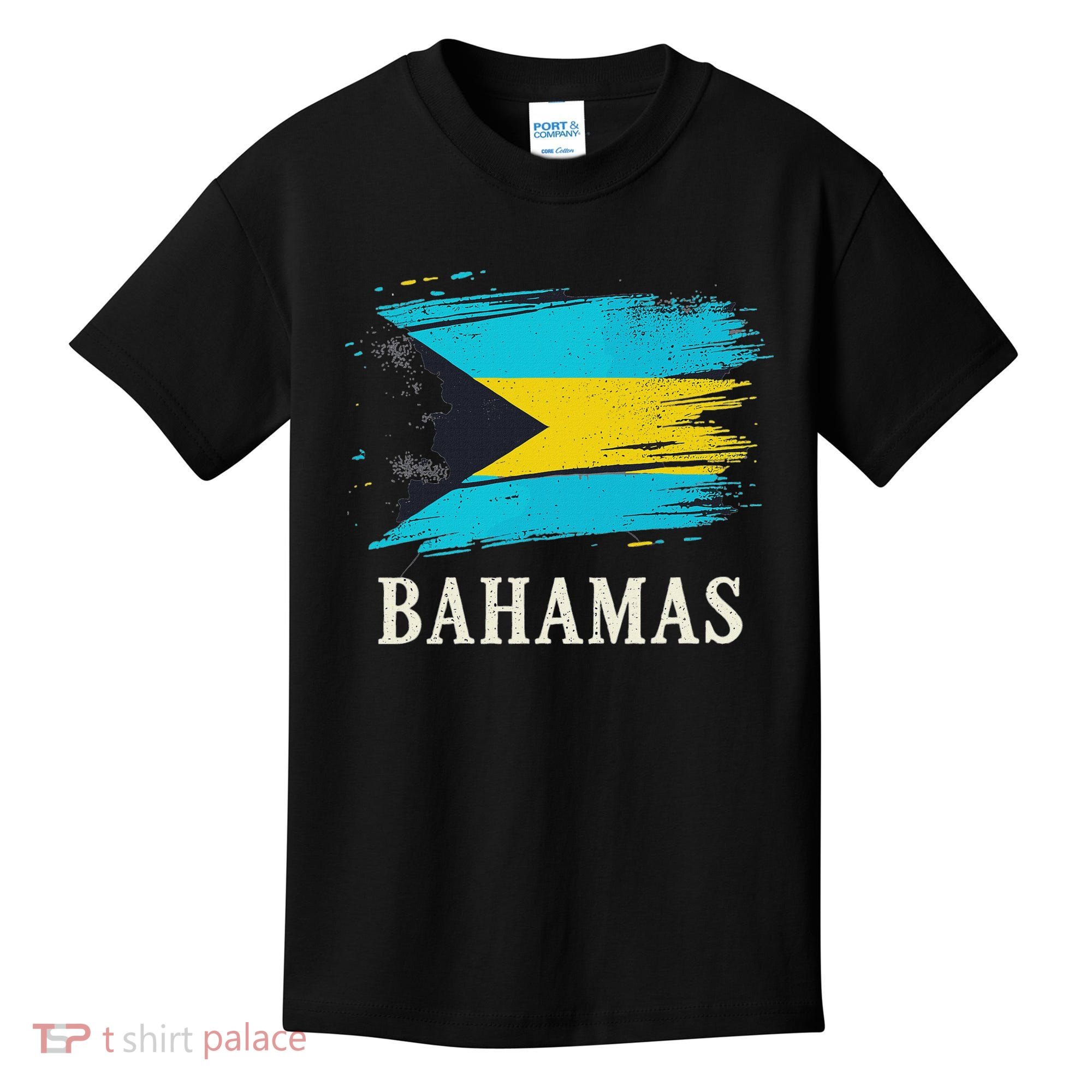 Bahamas Flag Bahamas Vacation Kids T-Shirt