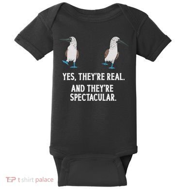 Blue Footed Booby Seabird Boobies Baby Bodysuit