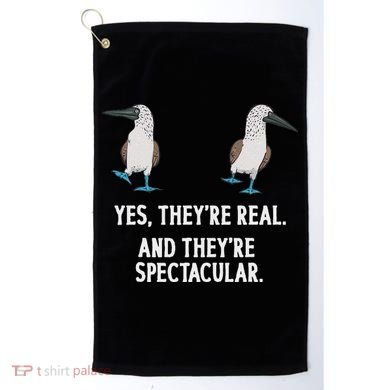 Blue Footed Booby Seabird Boobies Golf Towel