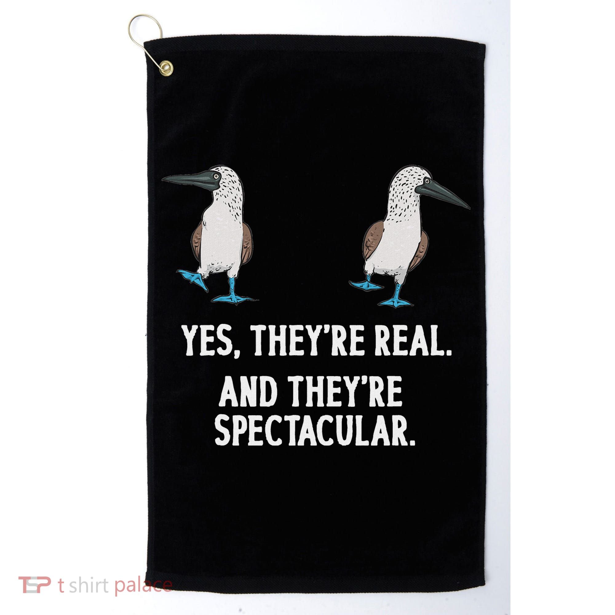Blue Footed Booby Seabird Boobies Golf Towel