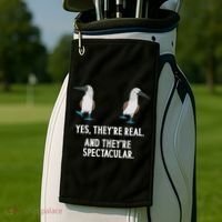 Blue Footed Booby Seabird Boobies Golf Towel thumb 2