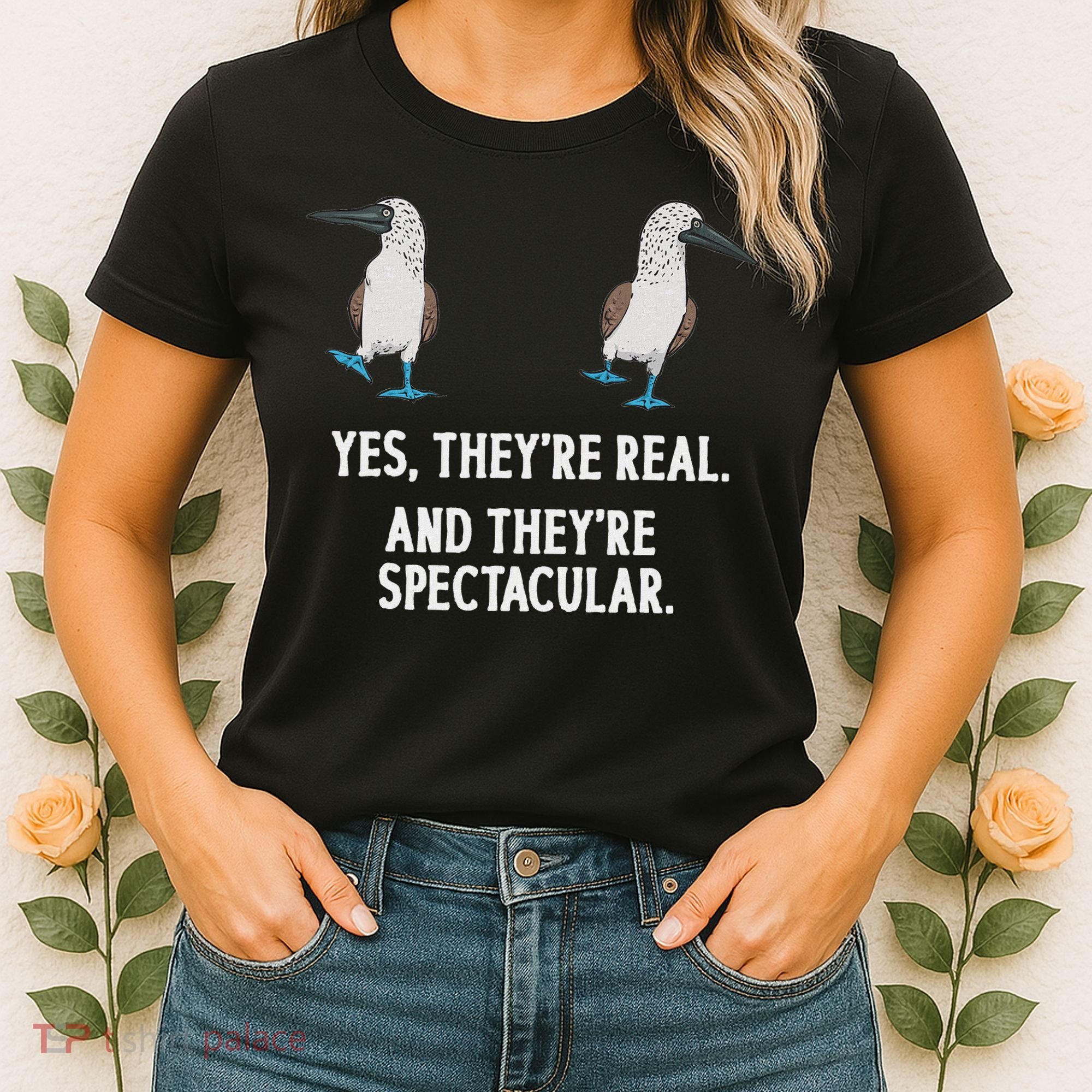 Blue Footed Booby Seabird Boobies Women's T-Shirt