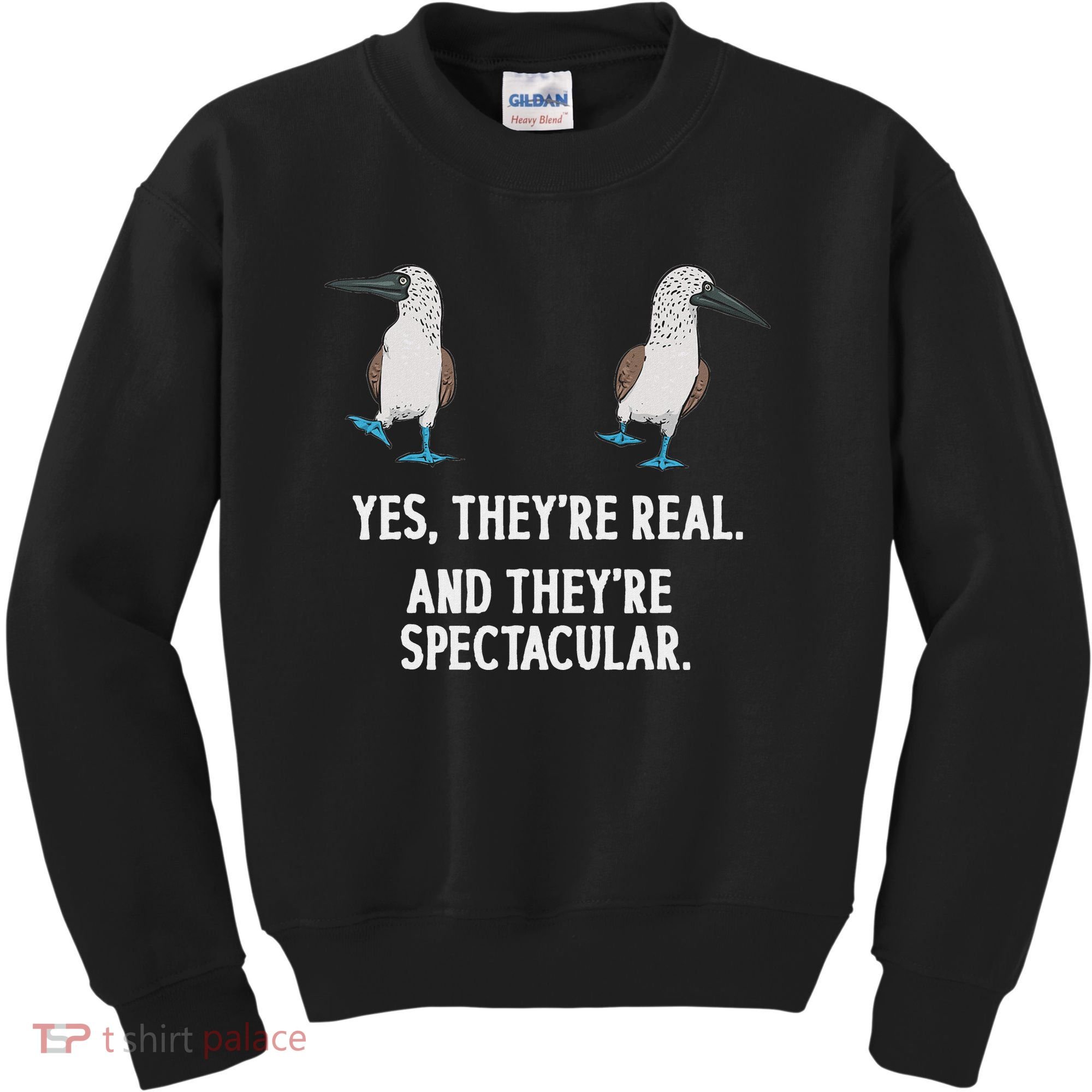 Blue Footed Booby Seabird Boobies Kids Sweatshirt