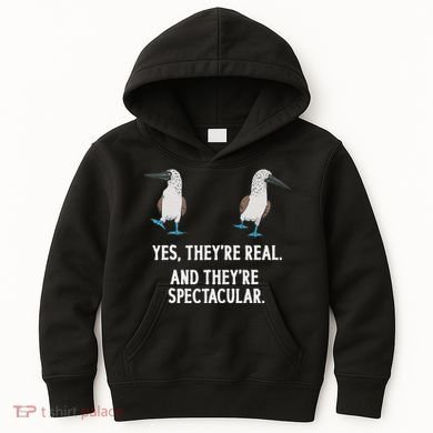 Blue Footed Booby Seabird Boobies Kids Hoodie