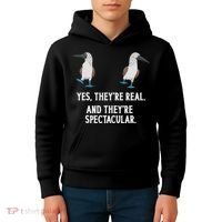 Blue Footed Booby Seabird Boobies Kids Hoodie thumb 4