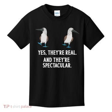 Blue Footed Booby Seabird Boobies Kids T-Shirt
