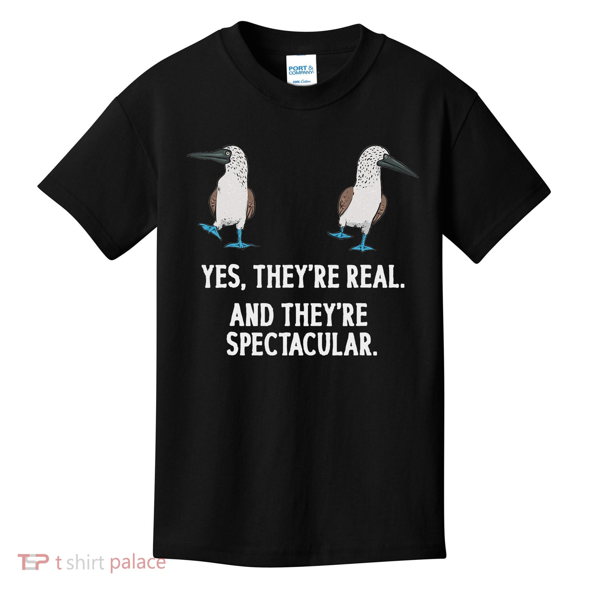 Blue Footed Booby Seabird Boobies Kids T-Shirt