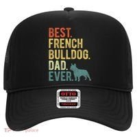 Best French Bulldog Dad Ever Dog Daddy Fathers Day Hat thumb 0