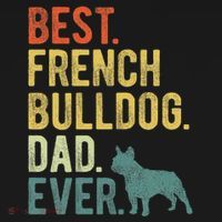 Best French Bulldog Dad Ever Dog Daddy Fathers Day Visor thumb 3