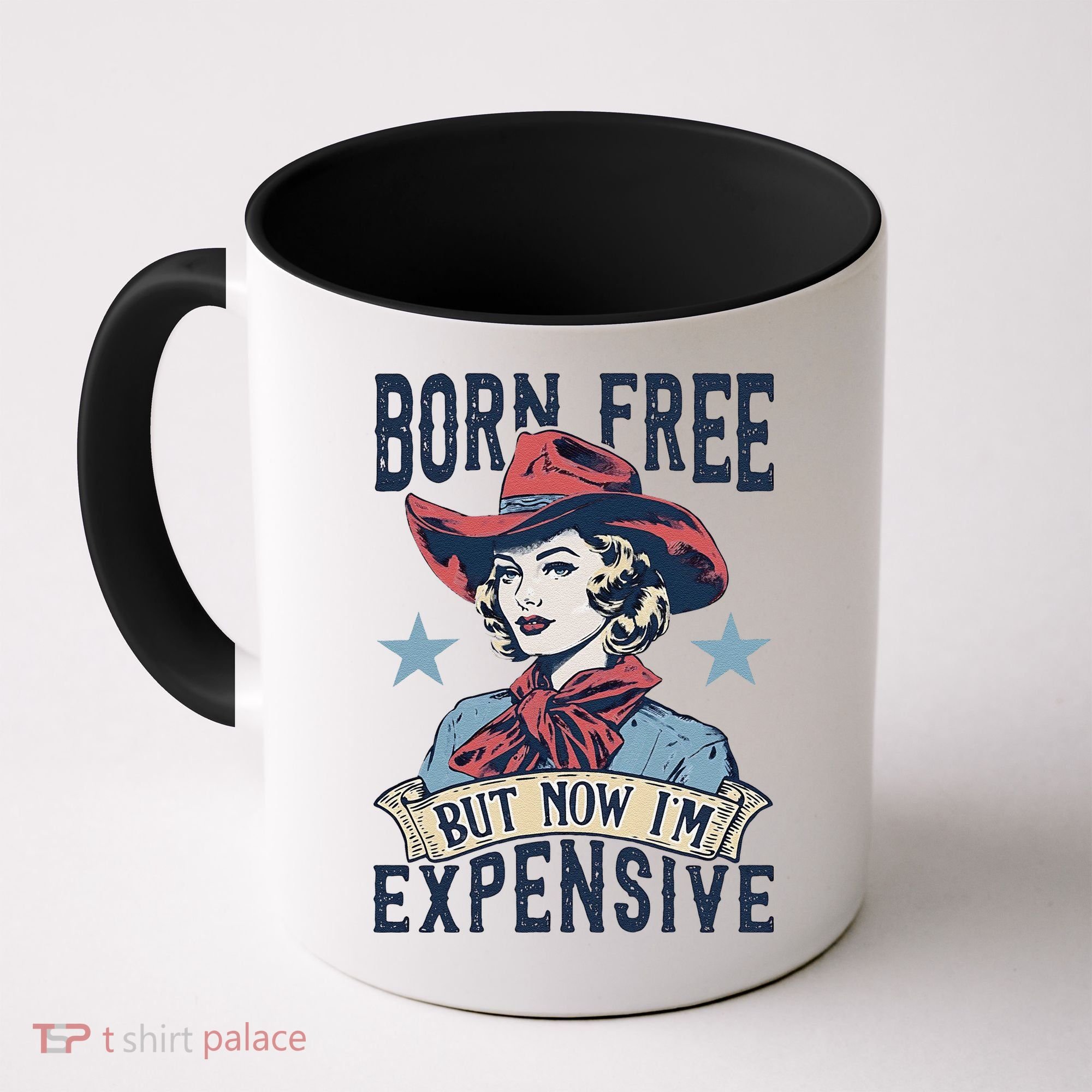Born Free But Now IM Expensive 4th Of July Coffee Mug
