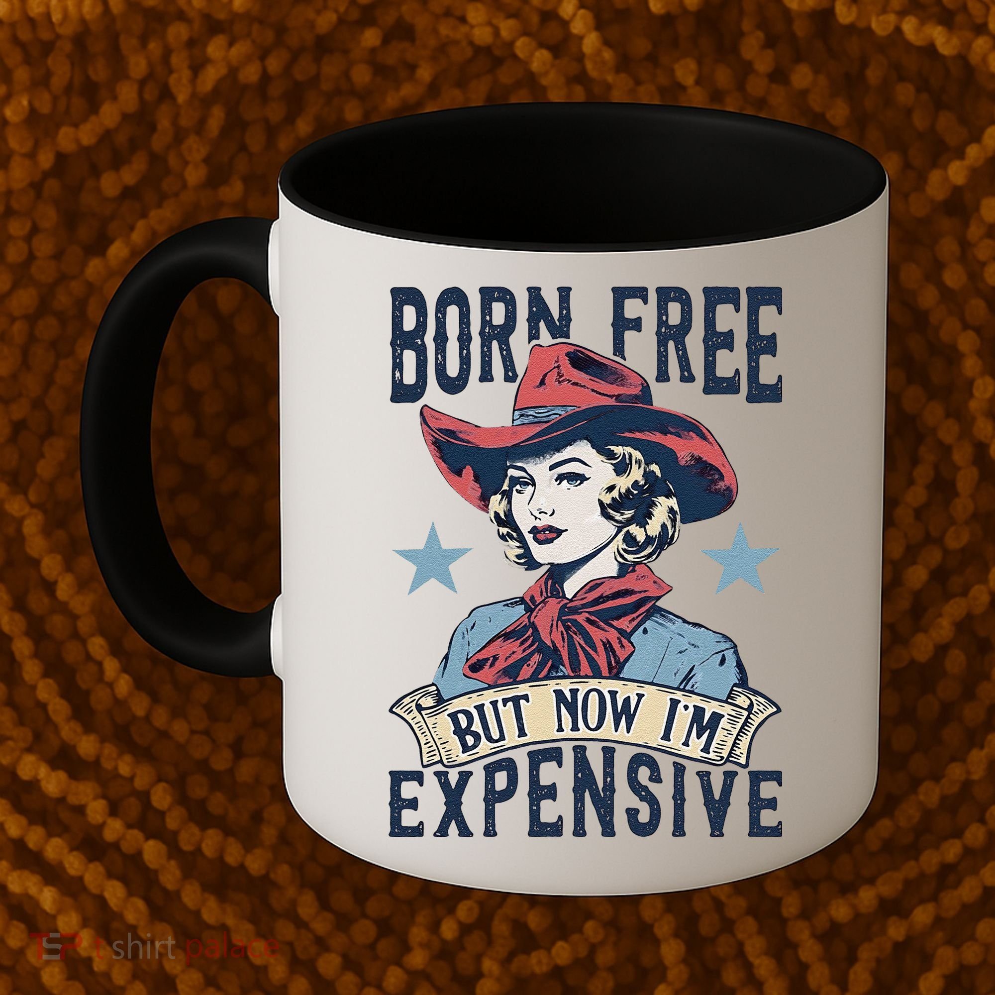 Born Free But Now IM Expensive 4th Of July Coffee Mug