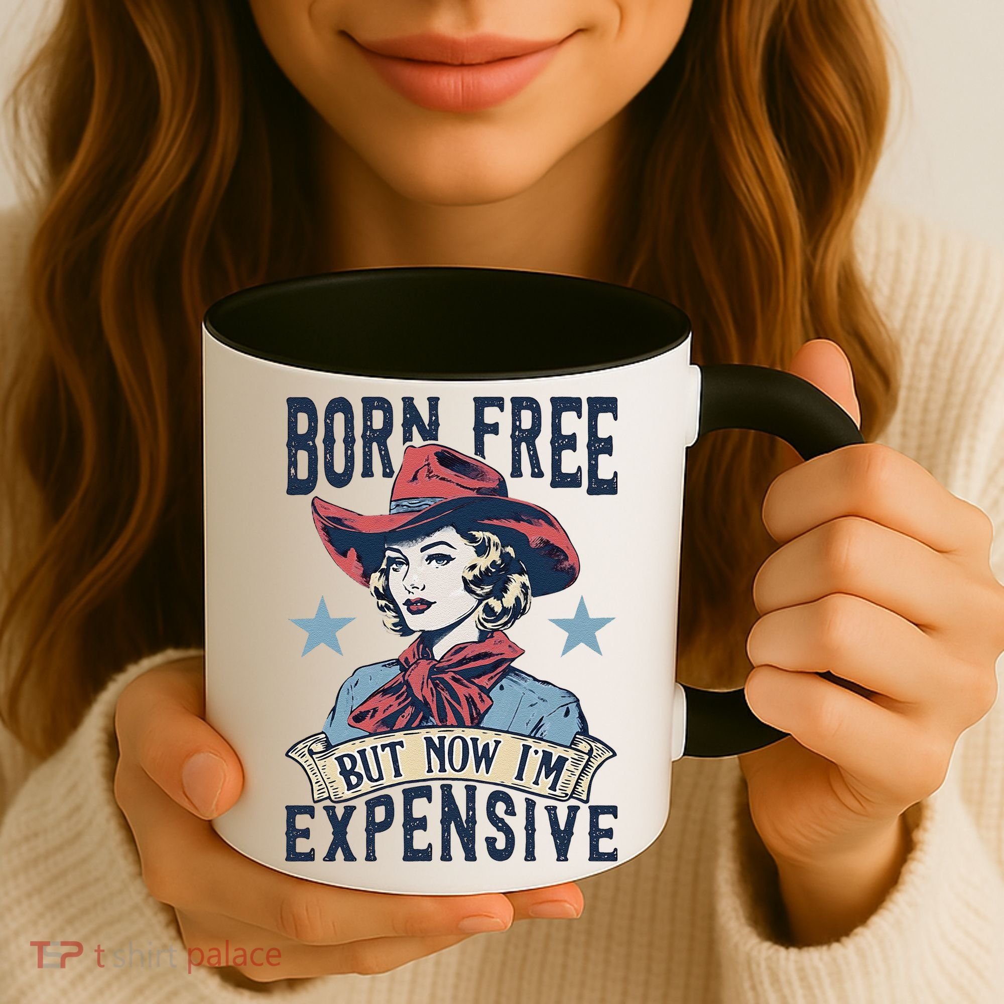 Born Free But Now IM Expensive 4th Of July Coffee Mug