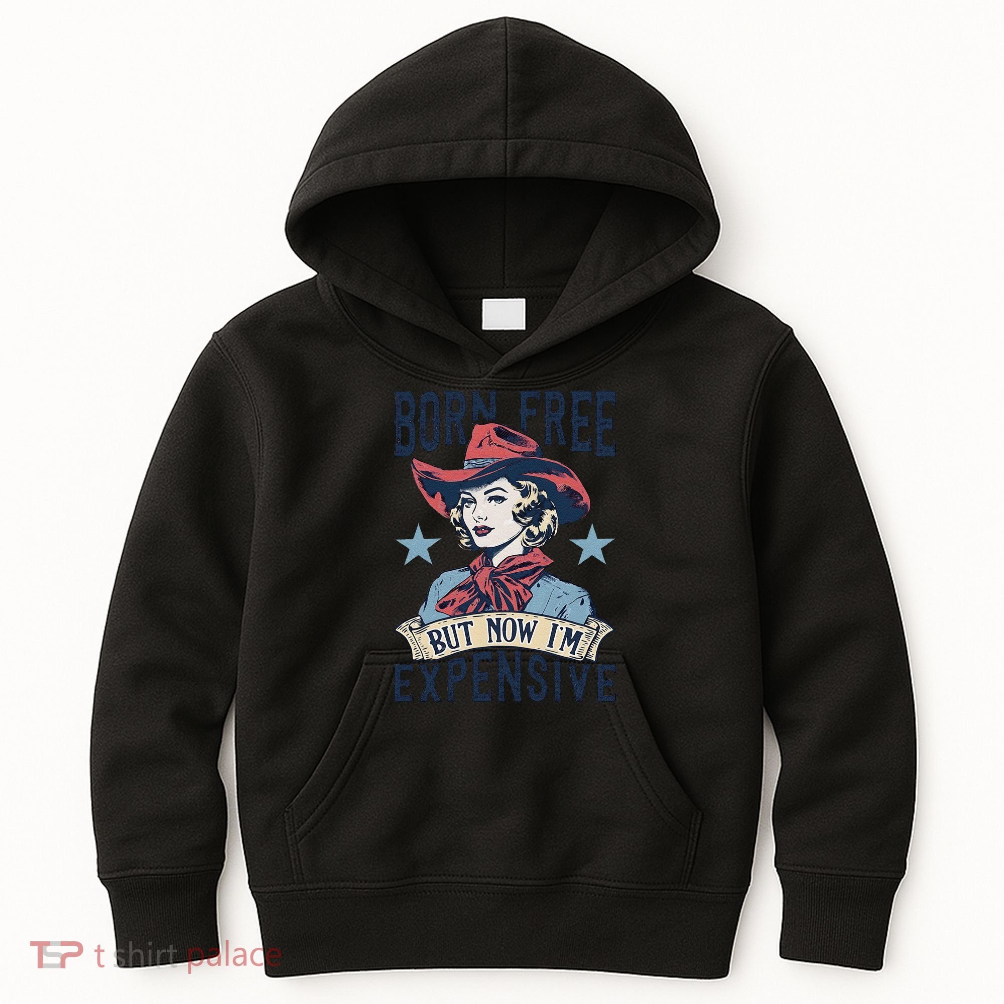 Born Free But Now IM Expensive 4th Of July Kids Hoodie