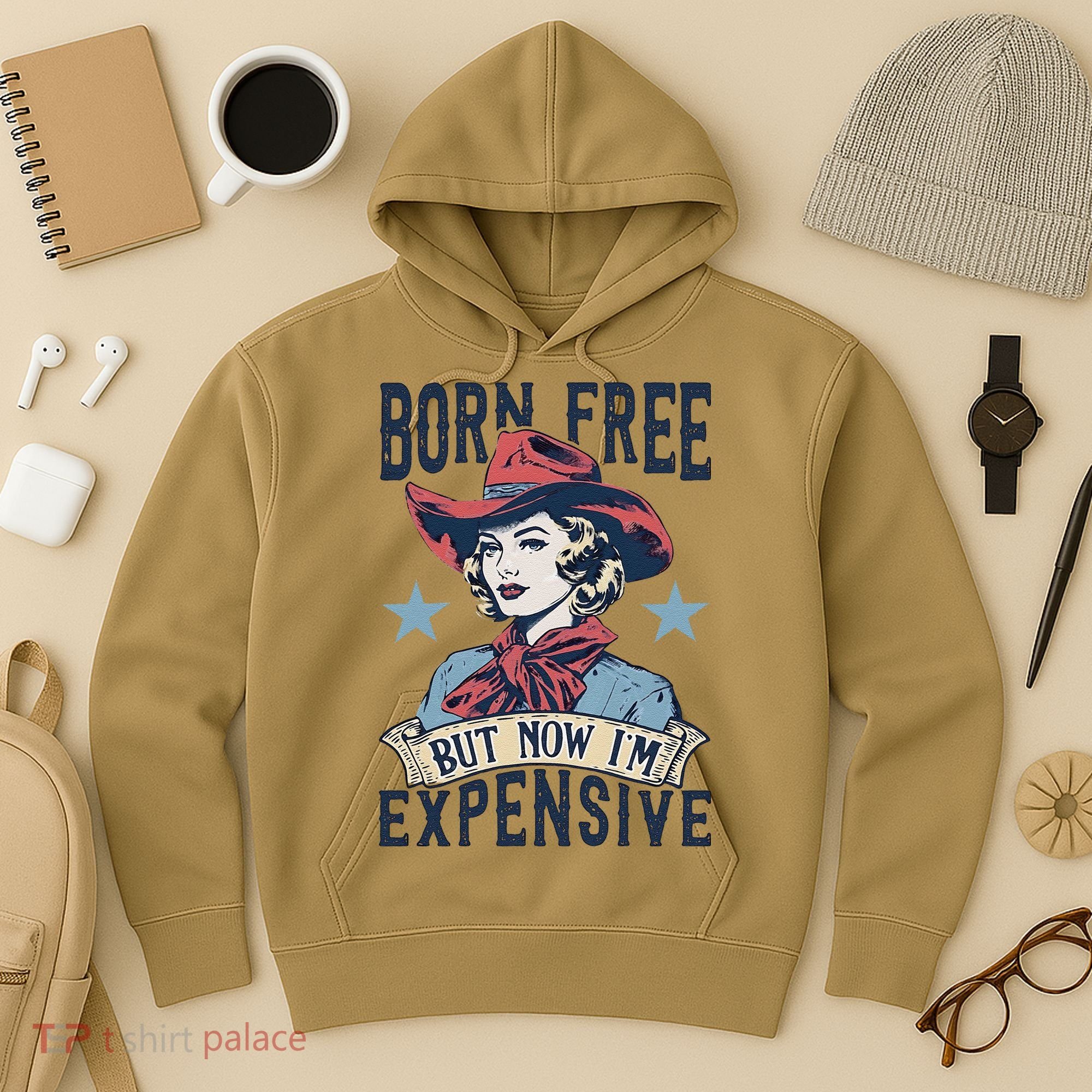 Born Free But Now IM Expensive 4th Of July Hoodie