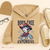 Born Free But Now IM Expensive 4th Of July Hoodie thumb 4